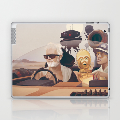 iPad sosiety6 ソサエティ6 LAPTOP & iPad アイパッド  シール  Fear and Loathing on Tatooine