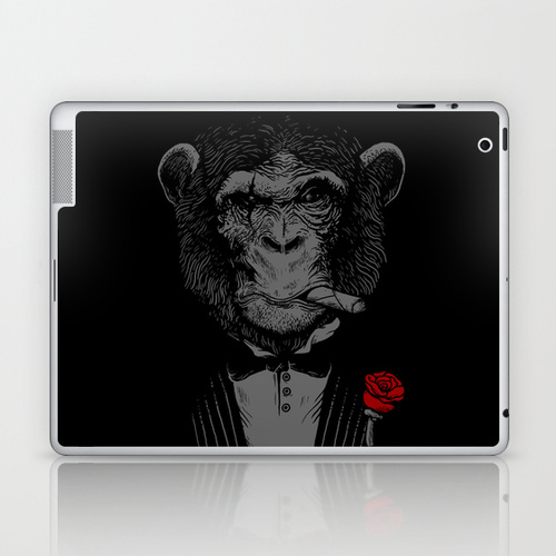 iPad sosiety6 ソサエティ6 LAPTOP & iPad アイパッド  シール Monkey Business 