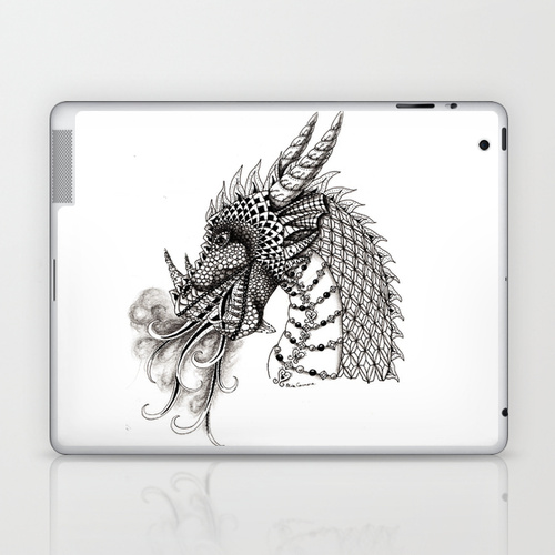 iPad sosiety6 ソサエティ6 LAPTOP & iPad アイパッド  シール Dragon