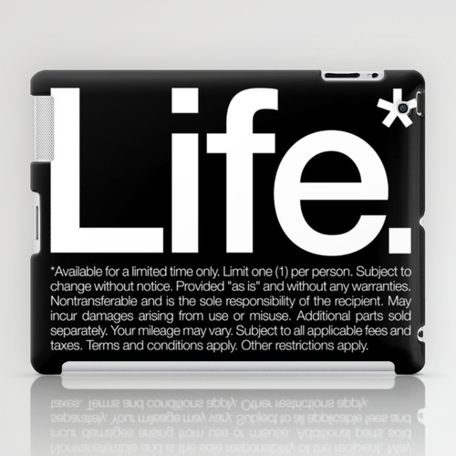 iPad sosiety6 ソサエティ6 iPadcase アイパッドケース Life.* Available for a limited time only.