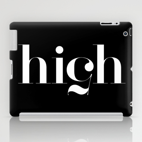 iPad sosiety6 ソサエティ6 iPadcase アイパッドケース Typography