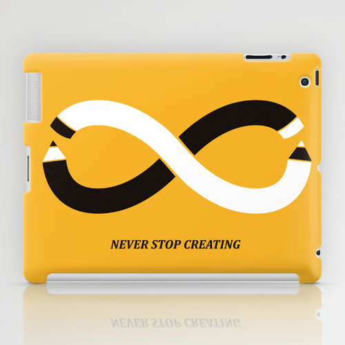iPad sosiety6 ソサエティ6 iPadcase アイパッドケース Never stop creating (the infinity pencil)