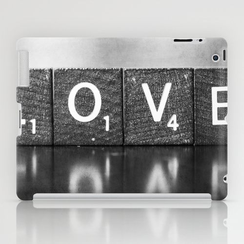 iPad sosiety6 ソサエティ6 iPadcase アイパッドケース Love is a Beautiful Word - a fine art photograph