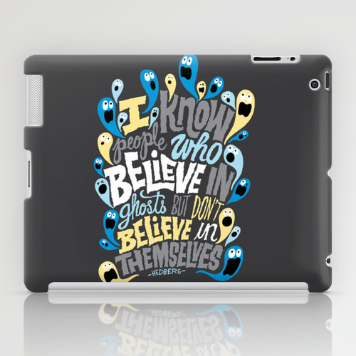 iPad sosiety6 ソサエティ6 iPadcase アイパッドケース    People Who Believe in Ghosts