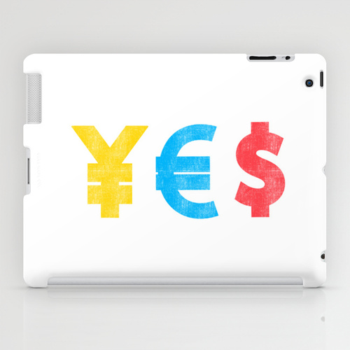 iPad sosiety6 ソサエティ6 iPadcase アイパッドケース Money Money Money