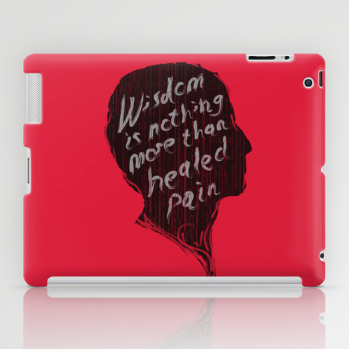 iPad sosiety6 ソサエティ6 iPadcase アイパッドケース Words of wisdom