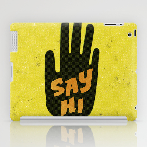 iPad sosiety6 ソサエティ6 iPadcase アイパッドケース Say Hi.