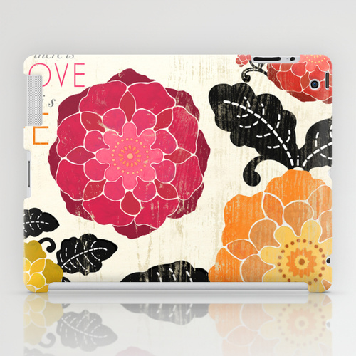 iPad sosiety6 ソサエティ6 iPadcase アイパッドケース Where there is Love there is Life 