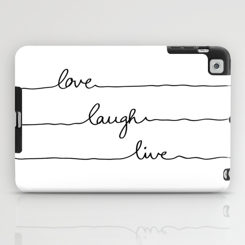 iPad mini sosiety6 ソサエティ6 iPadcase mini アイパッドミニケース Love Laugh Live