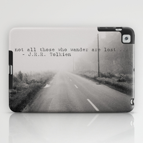 iPad mini sosiety6 ソサエティ6 iPadcase mini アイパッドミニケース not all those who wander are lost ...