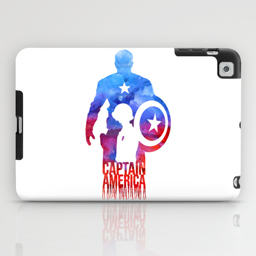 iPad mini sosiety6 ソサエティ6 iPadcase mini アイパッドミニケース Captain America by Jon Hernandez