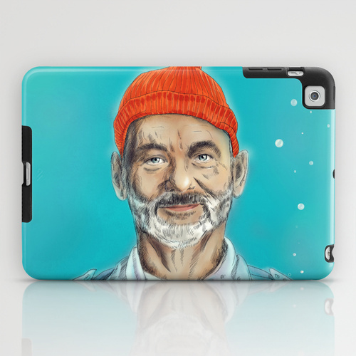 iPad mini sosiety6 ソサエティ6 iPadcase mini アイパッドミニケース Steve Zissou by Balazs Pakozdi