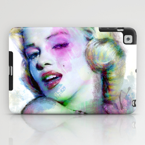 iPad mini sosiety6 ソサエティ6 iPadcase mini アイパッドミニケース マリリンモンロー Marilyn under brushes effects by Melted