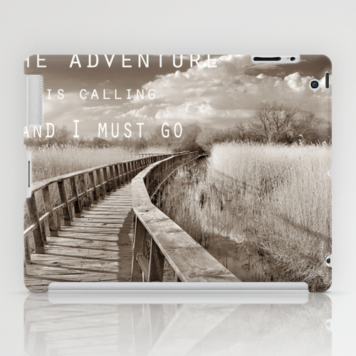 iPad sosiety6 ソサエティ6 iPadcase アイパッドケース The adventure is calling, and I must go