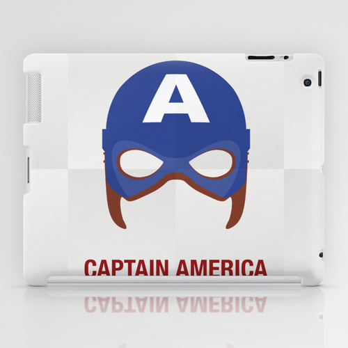 iPad sosiety6 ソサエティ6 iPadcase アイパッドケース CAPTAIN AMERICA