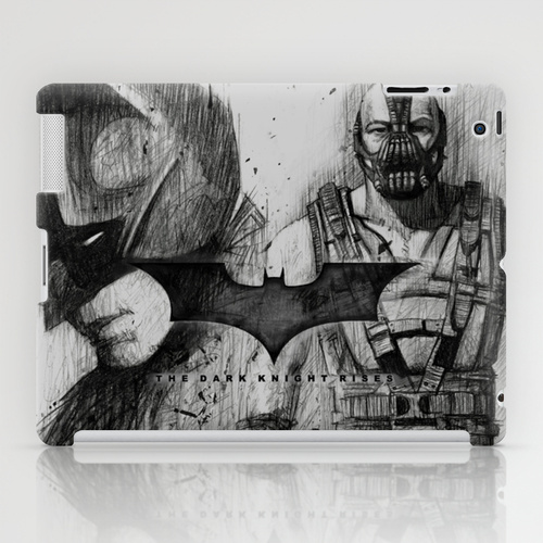 iPad sosiety6 ソサエティ6 iPadcase アイパッドケース Bat In Black (The Dark Knight Rises)