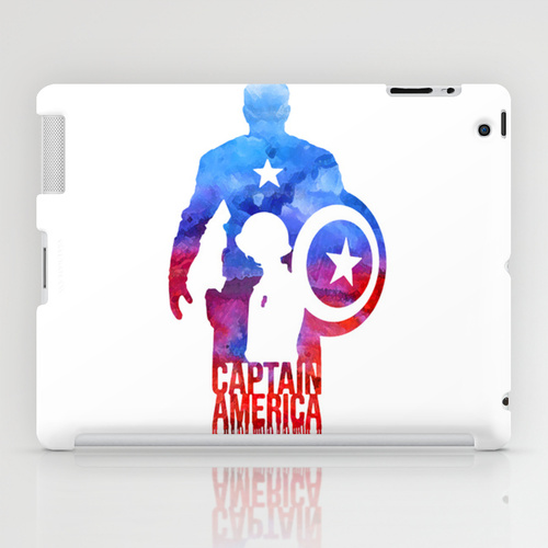 iPad sosiety6 ソサエティ6 iPadcase アイパッドケース  Captain America by Jon Hernandez
