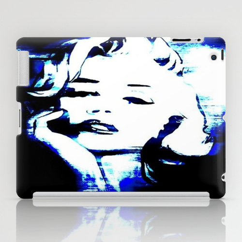 iPad sosiety6 ソサエティ6 iPadcase アイパッドケース Marilyn Monroe Navy Blue by Krista May