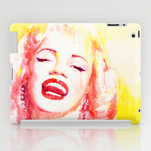 iPad ソサエティ6 iPadcase アイパッドケース Merylin Monroe by Marta Zawadzka 