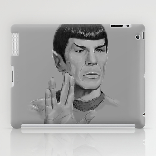 iPad sosiety6 ソサエティ6 iPadcase アイパッドケース Spock by Olechka