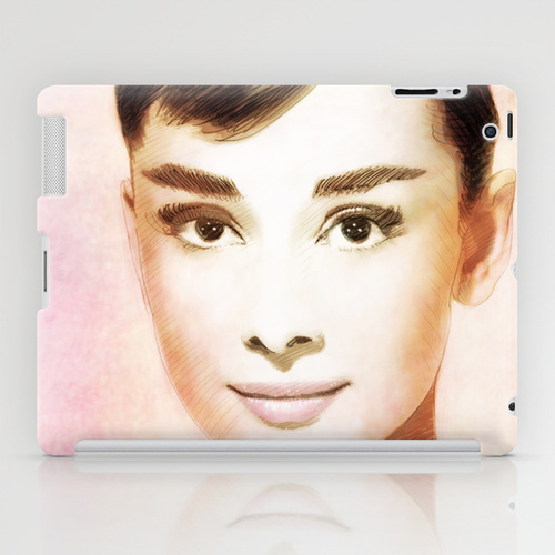 iPad sosiety6 ソサエティ6 iPadcase アイパッドケース  オードリー・ヘプバーン Audrey Hepburn