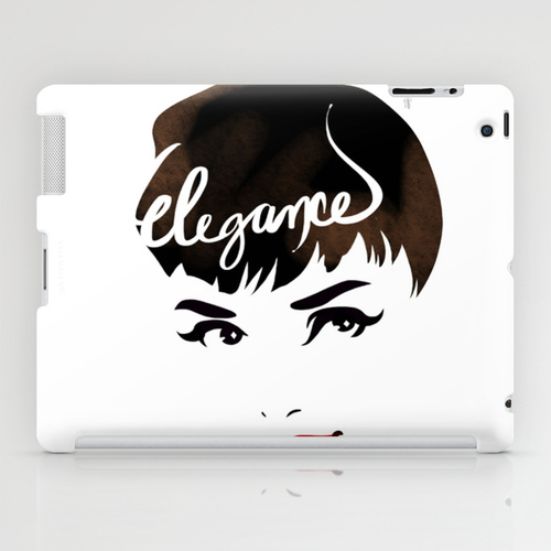 iPad ソサエティ6 iPadcase アイパッドケース  オードリー・ヘプバーン  Bombshell Series: Elegance - Audrey Hepburn