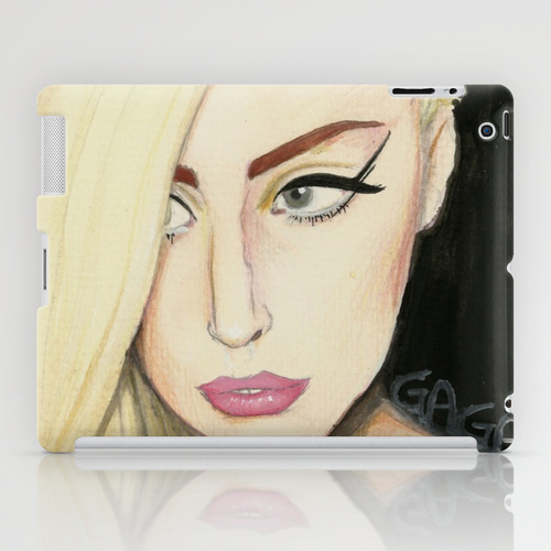 iPad ソサエティ6 iPadcase アイパッドケース  レディ-ガガ Lady Gaga by Etrangemoi