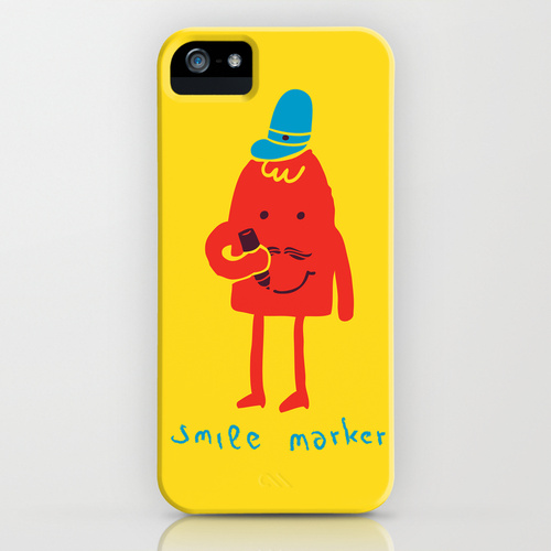 iPhone 5 sosiety6 ソサエティー6 iPhone5ケース/Smile marker