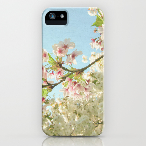 iPhone 5 ソサエティー6 iPhone5ケース/Pink on White