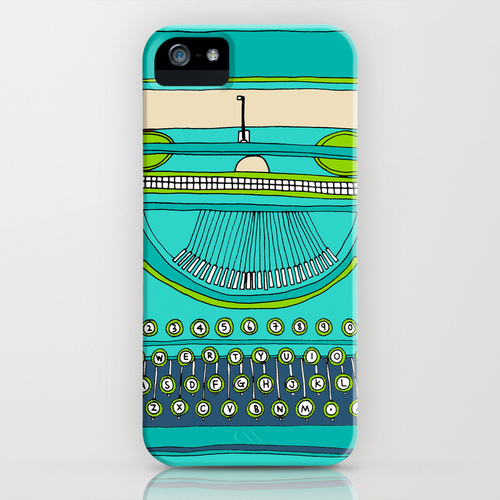 iPhone 5 sosiety6 ソサエティー6 iPhone5ケース/Typewriter Number Five