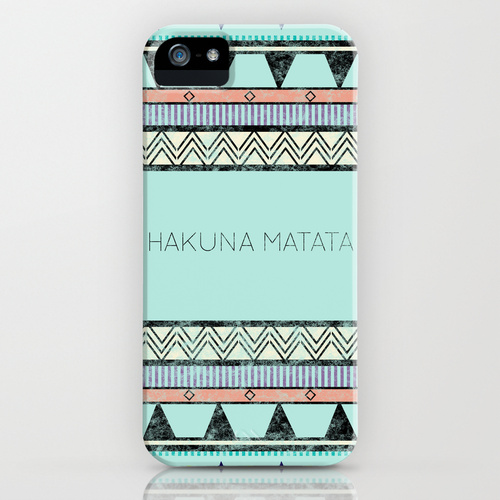 iPhone 5 ソサエティー6 iPhone5ケース/Hakuna Matata