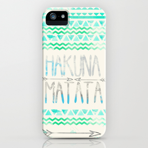 iPhone 5 sosiety6 ソサエティー6 iPhone5ケース/Hakuna Matata