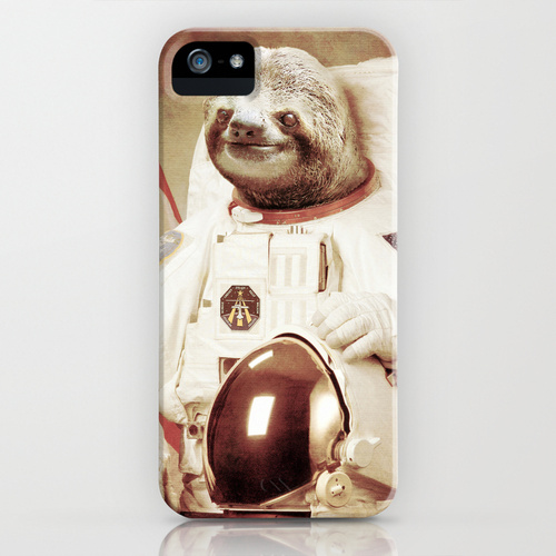 iPhone 5 sosiety6 ソサエティー6 iPhone5ケース/Sloth Astronaut