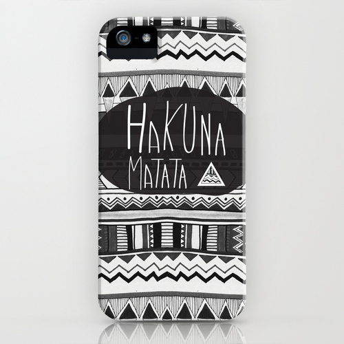 iPhone 5 ソサエティー6 iPhone5ケース/HAKUNA MATATA