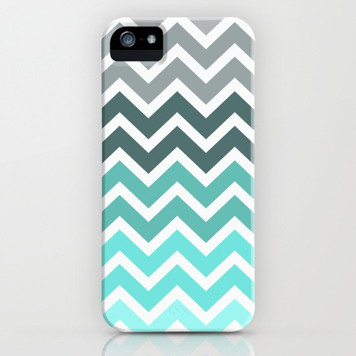 iPhone 5 sosiety6 ソサエティー6 iPhone5ケース/Tiffany Fade Chevron Pattern