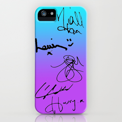 iPhone 5 ソサエティー6 iPhone5ケース/One Direction Signatures