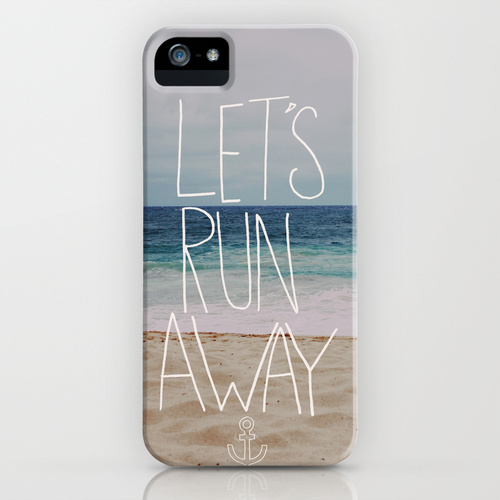 iPhone 5 sosiety6 ソサエティー6 iPhone5ケース/Let's Run Away: Sandy Beach, Hawaii
