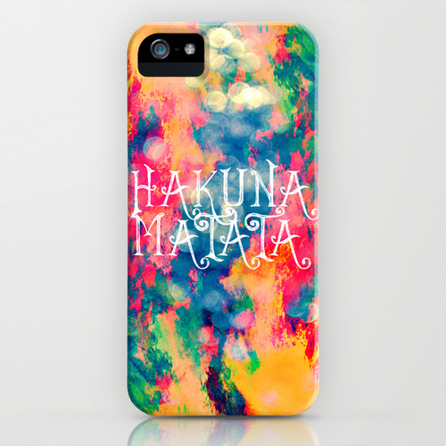 iPhone 5 sosiety6 ソサエティー6 iPhone5ケース/Hakuna Matata Painted Clouds