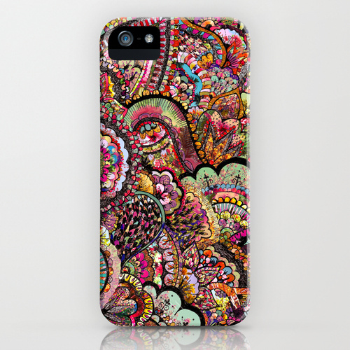 iPhone 5 sosiety6 ソサエティー6 iPhone5ケース/her hair - les fleur edition