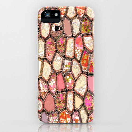 iPhone 5 ソサエティー6 iPhone5ケース/Cells in Pink
