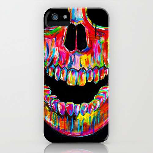 iPhone 5 sosiety6 ソサエティー6 iPhone5ケース/Chromatic Skull