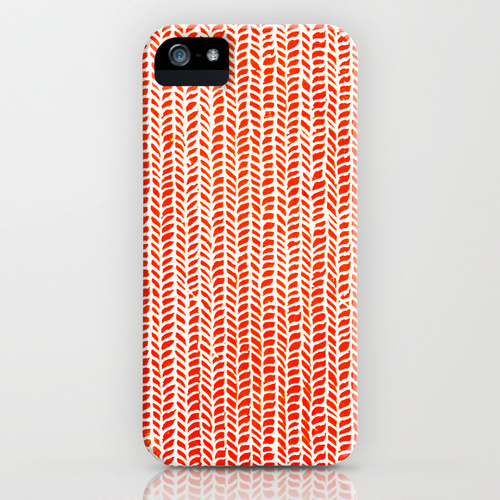 iPhone 5 sosiety6 ソサエティー6 iPhone5ケース/Stockinette Orange