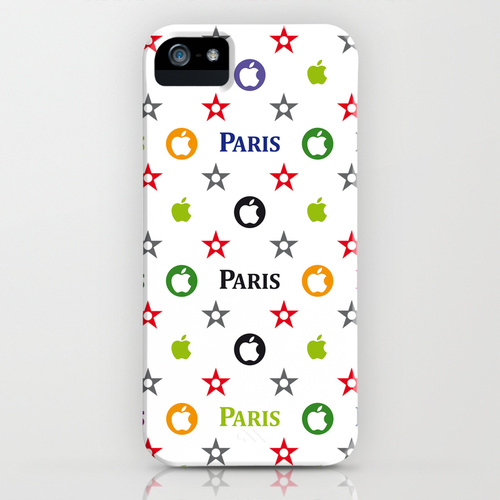 iPhone 5 ソサエティー6 iPhe5ケース/Louis Vuitton Paris style skin