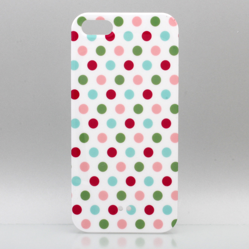 iPhone 5 TreeBeans iPhone5 ケース アイフォン5専用ハードケースカバー  パステルドット