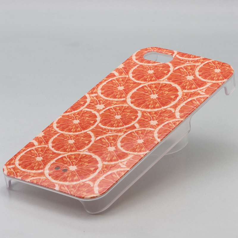 iPhone 5 TreeBeans iPhone5 ケース アイフォン5専用ハードケースカバー フルーツオレンジ