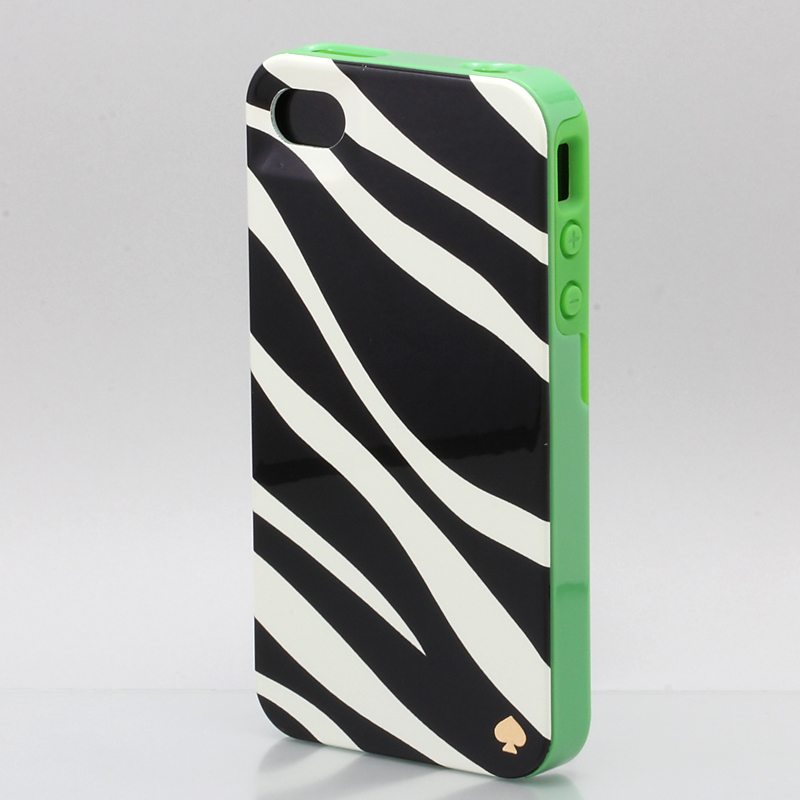 iPhone 4/4S KateSpade KateSpade ケイトスペード iPhone ケース  /ゼブラ