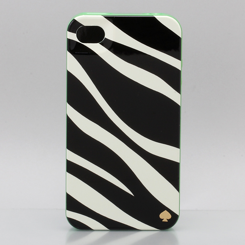 iPhone 4/4S KateSpade KateSpade ケイトスペード iPhone ケース  /ゼブラ