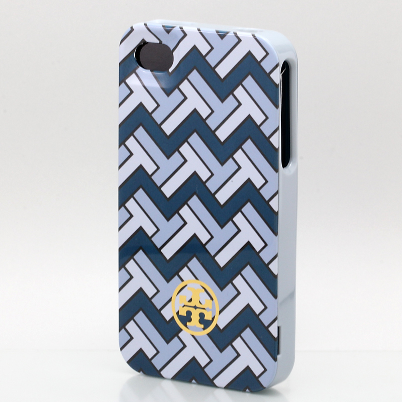 iPhone 4/4S TORY BURCH トリバーチ iPhone ケース /ウェーブ ネイビー