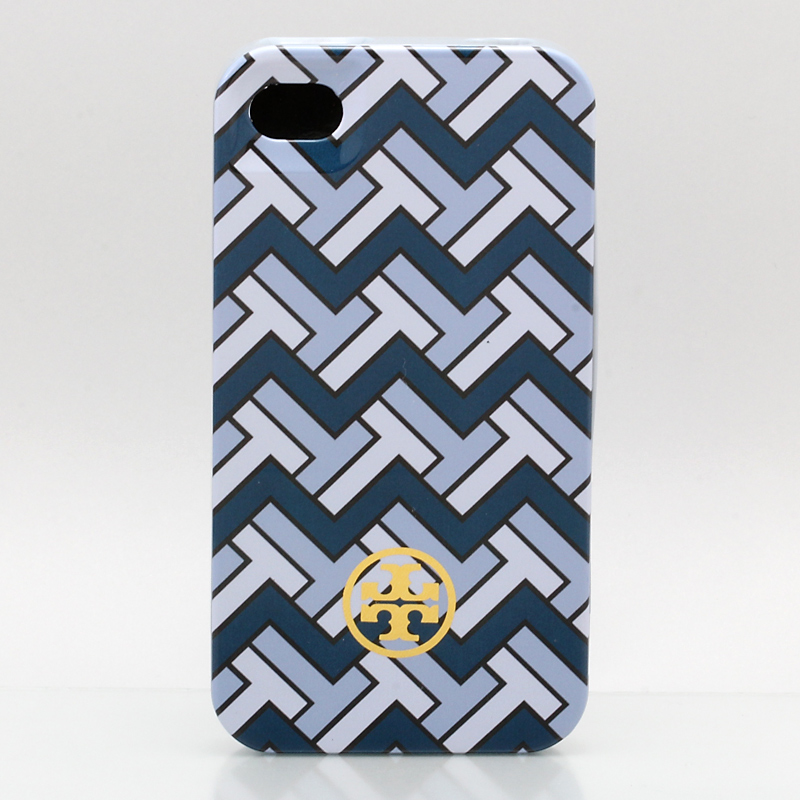 iPhone 4/4S TORY BURCH トリバーチ iPhone ケース /ウェーブ ネイビー