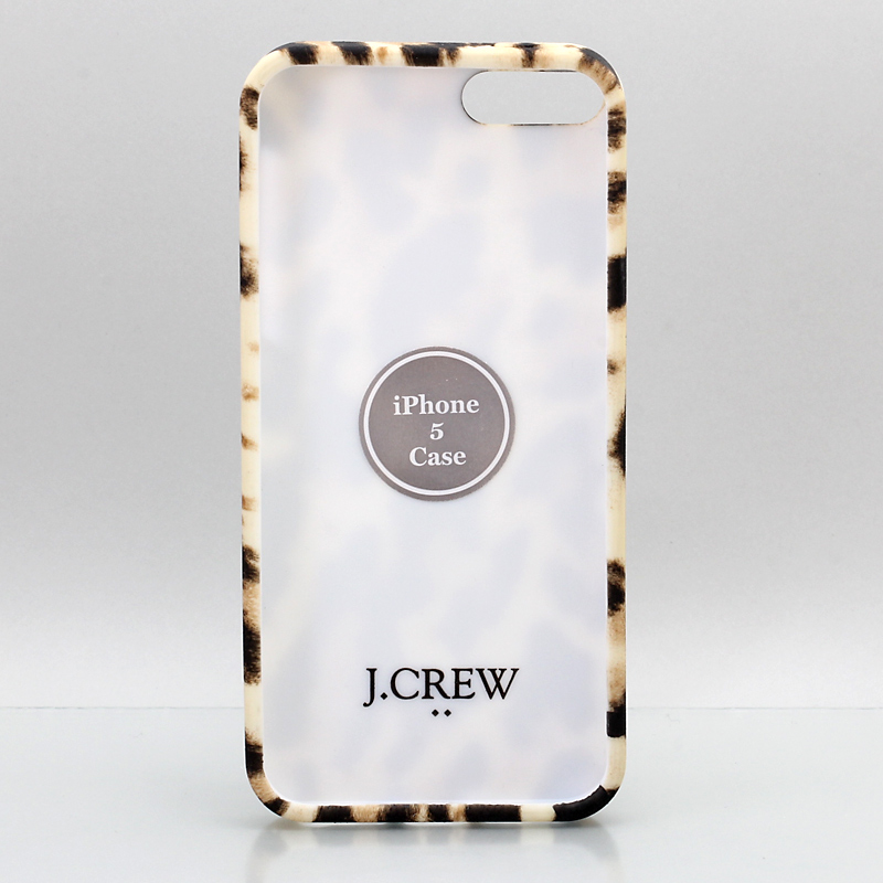 iPhone 5 J.CREW ジェイクルー iPhone5 アイフォーンケース /レパード